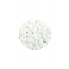 Dökme Cam Kum Boncuk Büyük Boy (6/0) 4 mm - 20 Gram - Kar Beyaz - BNC073