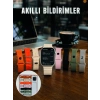 Dokunmatik Akıllı Saat Bluetooth Arama Sağlık Takipli 7 Değiştirilebilir Kordonlu Saat