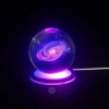 Dönen Gezegen Cam Küre RGB