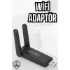 Dual Band Wifi Alıcı Adaptör USB 3.0 Destekli