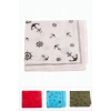 Dümen Çapa Desenli Keten Bandana 50*50