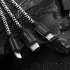 Dux Ducıs 3in1 Usb Type C-iphone Ve Mikro Kopmaz Usb Kablo Hızlı Şarj
