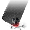 Dux Ducis Fino Serisi İphone 11 Pro Max Kılıf Premium Dokuma Silikon Kılıf