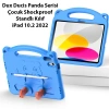 Dux Ducis İpad 10.2 2022 Kılıf Panda Serisi Çocuk Shockproof Standlı Kılıf
