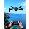 E99 Pro 4k Hd Kameralı Katlanabilir Drone App Kontrollü Uzaktan Kumandalı Mini Drone