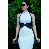 Elbise Kemeri, Gömlek Kemeri, Korse Kemer, Deri Göğüs Kemer Harness - Brf605