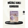 Elektronik Şifreli Atm Görünümlü Çocuk Kumbarası Mor