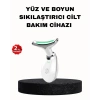 Ems Mikro Akım Yüz Ve Boyun Sıkılaştırıcı Cihaz 7000 Vpm Titreşim Isı Terapili