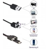 Endoskop 3 in 1 Yılan Kamera USB Micro Usb Type-C 2M Sert Kablo