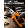Ergonomik Saplı Hassas Kavrama Dövme Çelik Pense