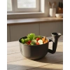 Ergonomik Saplı Sebze Süzgeçli Yıkayıcı Çok Amaçlı Mutfak Ürünü