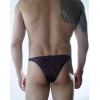 Erkek Daire Desenli Brazillian Slip