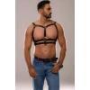 Erkek Deri Seksi Göğüs Harness - Brfm138