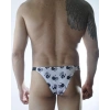 Erkek El Desenli Brazillian Slip İç Çamaşırı