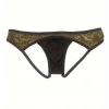 Erkek  Gold Metalik Jockstrap İç Giyim