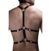 Erkek Lastik Fantazi Göğüs Harness - Brfm192