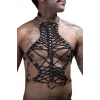 Erkek Lastik Göğüs Harness - Brfm192