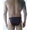 Erkek Metalli Daire Desenli Slip