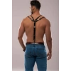 Erkek Omuzdsan Askılı Deri Harness - Brfm140