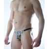 Erkek Zar Desenli Brazillian Slip