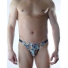 Erkek Zar Desenli Brazillian Slip