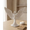 Es Melek Kadın Figürlü 3d Dekoratif Biblo Modern Salon Dekoru