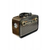 Eskitme Nostalji Tasarımlı Bluetoothlu Nostalji Radyo Ahşap Nostaljik Görünümlü