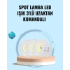 Ev Ofis Kamp İçin Uygun Uzaktan Kumandalı Yapışkanlı Kablosuz Led Spot Lambalar