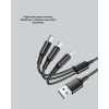 Evrensel 3 Başlıklı Şarj Kablosu – İphone Huawei Samsung İçin