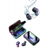 Extra Bass Kablosuz Kulaklık Işıklı Bluetooth Kulaklık Powerbank Özellikli