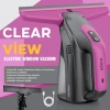 Ezere Clearview Şarjlı Cam Temizleyici Silme Makinesi Mikrofiber Başlıklı