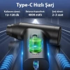 Ezere J02 Çift Fonksiyonlu Mini Araç Süpürgesi & Turbo Fan Hava Üfleyici