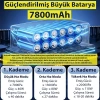 Ezere Vacpro 20000pa Güçlü Dijital Göstergeli Vakumlu Kablosuz Üflemeli Mini Araç Süpürgesi