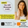 Ezere Yüz İçin Şarjlı 9 Modlu Kızılötesi & Kırmızı Işık Terapisi Maskesi – 480 Boncuklu Led Cilt Bakım Masajı Ev Tipi Işık Terapisi