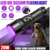 F-365 Uv 20w Şarjlı 26650 Pilli Profesyonel El Feneri
