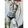 Fantazi Deri İç Giyim Jartiyer Harness - Brf524
