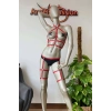 Fantazi Deri Jartiyer Ve Göğüs Harness Takım - Brf272