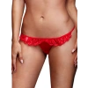 Fantazi İç Giyim Kırmızı Dantelli Fantezi G String Külot