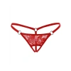 Fantezi İç Giyim Ağı Açık Dantelli Fantazi G String