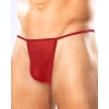 Fantezi Kırmızı Transparan Seksi Tül Erkek String