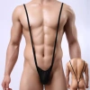 Fantezi Lastikli Siyah Erkek String – Tanga