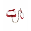 Fantezi Seksi Kırmızı Harness Tasma