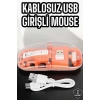 Fare Mouse Çift Modlu Kablosuz Bağlantılı 2.4ghz Destekli Yeni Nesil