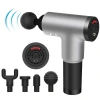 Fascial Gun RH-320 6 Kademe Hız Ayarlı, 4 Parça Başlıklı, Usb Şarjlı, Masaj Tabanca Aleti (4887)