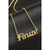 Firuze isimli kolye (Kişiye Özel)