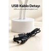 Flamingo Led Lamba Usb Kablolu Beyaz Gövdeli