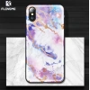 Floveme İphone  X Xs Mermer Desenli Premium Silikon Kılıf