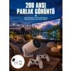 Full Hd 8 Gb Ayaklı Çift Kollu 4k Video Oyun Konsolu Taşınabilir Yeni Nesil