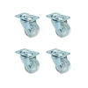 Furç Tablalı Bilyalı Teker - 32MM - Şeffaf HKS239 - 4 Adet