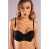 Gabrıella Balconette Foam Cup Bra, Siyah Konforlu Ve Şık Sütyen, Strapless